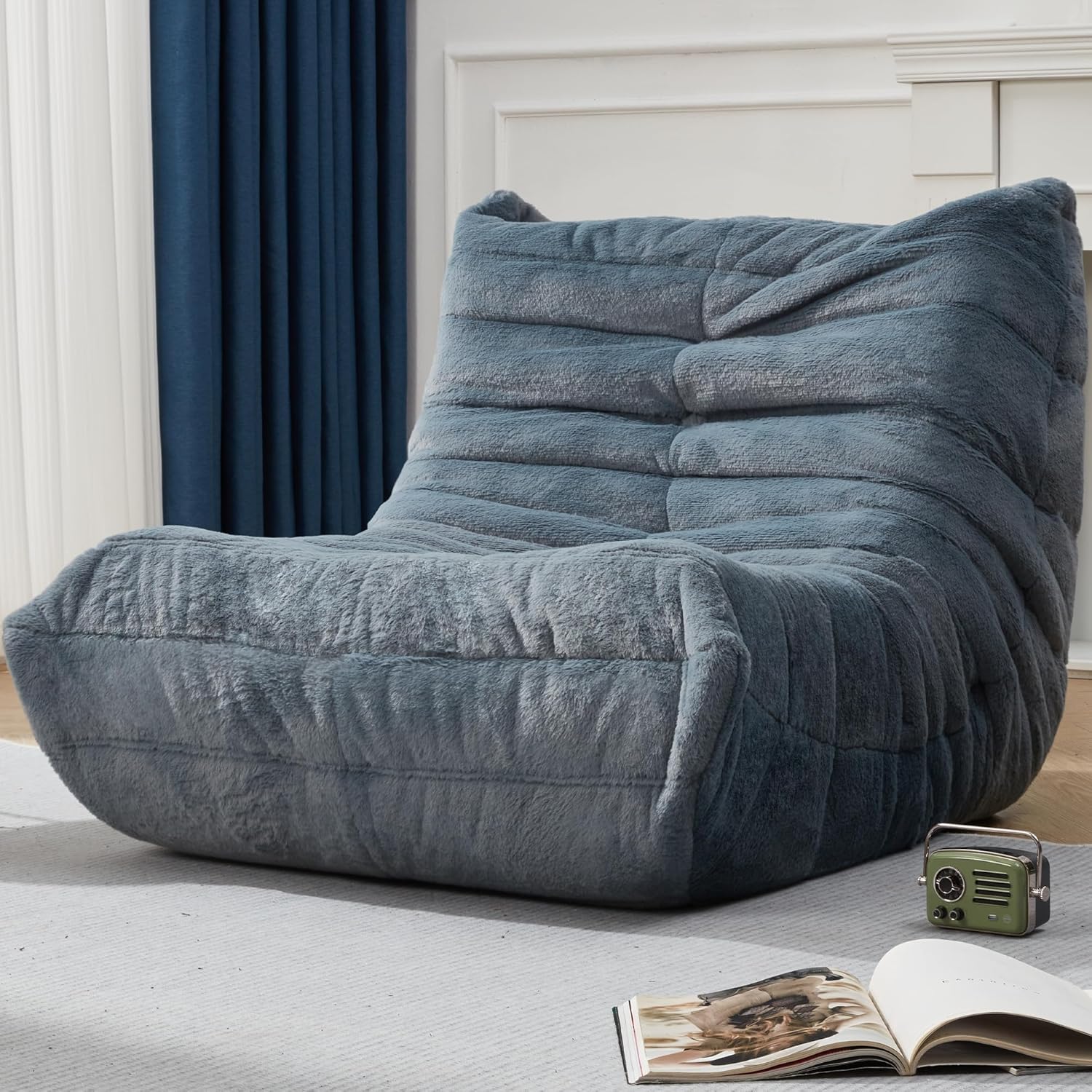 Bean Bag Chairs for Adults Giant Bean Bag Chair Memory Foam BeanBag Chair Bean Bag Sofa
