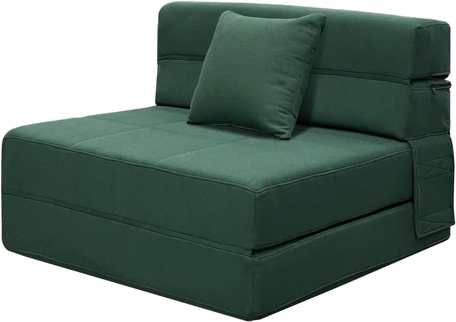 60 inch pull out sofa bed memory foam sofa with 2 pillows futon bed guest bed and pull out sofa