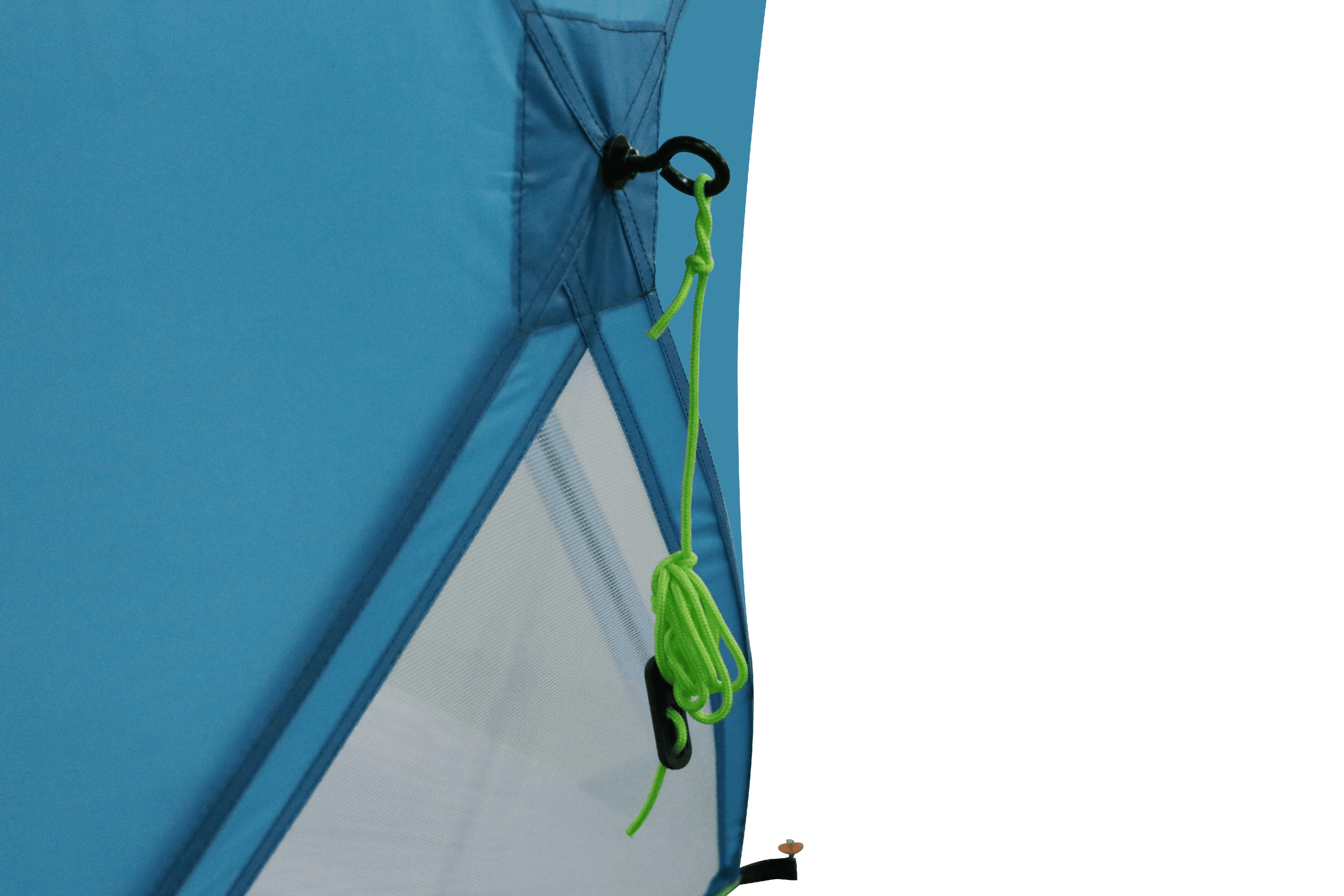 Ozark Trail 82 x 70 Pop Up Beach Shelter, with UPF50+ Protection, Blue