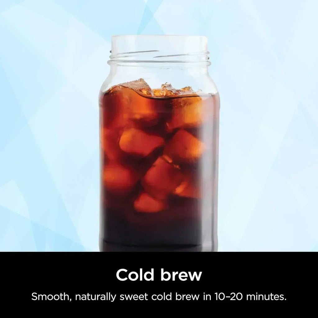 Extra Large Hot and Iced Coffee Maker with Fast Cold Brew 4 Brewing Methods 8 Sizes